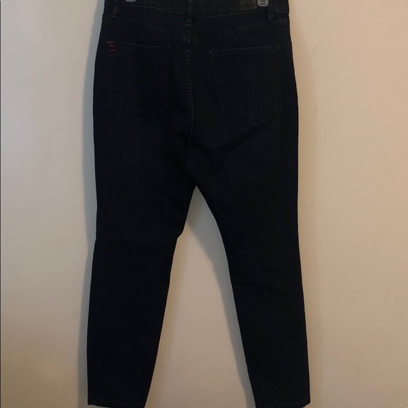 BDG Twig Grazer High-Waisted Skinny Jean DARK BLUE - Picture 13 of 15